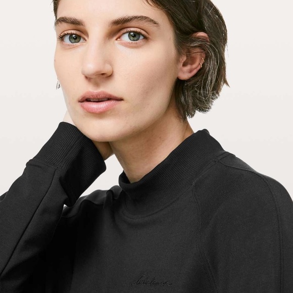 Lululemon Up High Embroidered Pullover Crop Top - Picture 2 of 8